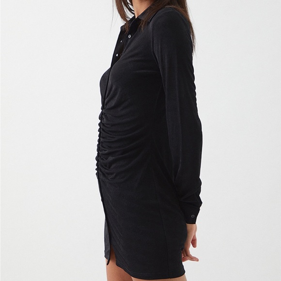 BNWT LA Hearts Long Sleeve Button Front Dress - Picture 4 of 9